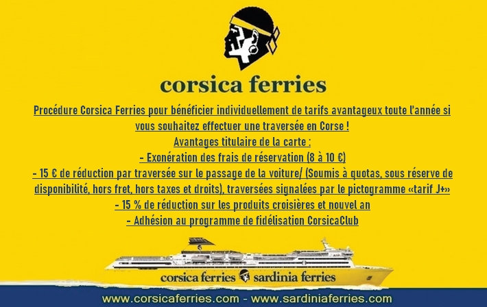 reduction corsica ferries