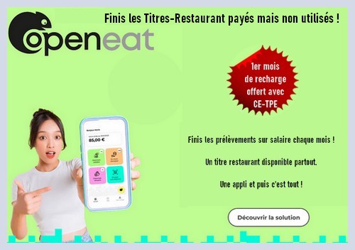 titre restaurant demat open eat