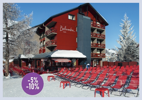 reduction hotel club belambra