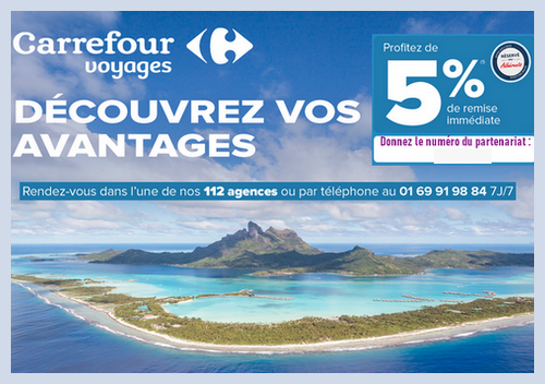 reduction ce carrefour voyages